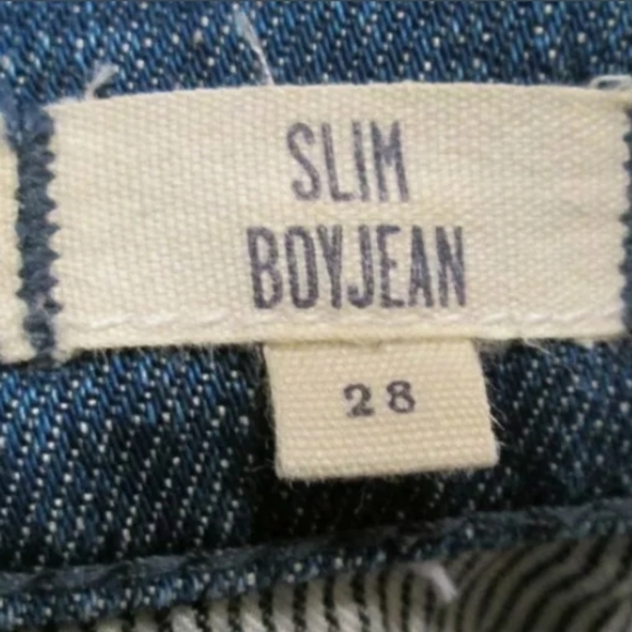 Madewell Patched Up Slim Boyjean Boy Jean Boyfrien - Picture 5 of 7